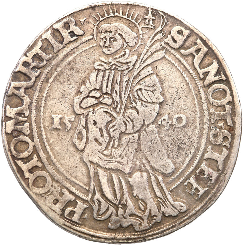 Niemcy, Halberstadt. Albrecht II von Brandenburg (1513-1545). Talar 1540